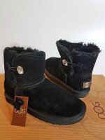 OGG Generation Stylische  Schuhe Shoes Echtleder schwarz...