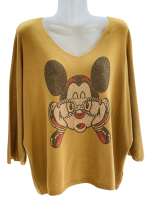 Trendiger Statement Pullover im angesagten Mickey Maus Style