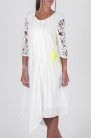 Elisa Cavaletti Kleid Dress BIANCO-FULMINE XL