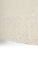 *Arte Pura Tischdecke aus Leinen (150 cm x 250 cm) mit "Farnese" Spitze