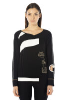 Elisa Cavaletti T-Shirt NERO (BLACK) Größe XL
